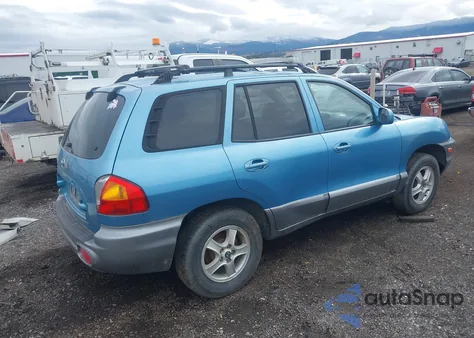2004 Hyundai Santa Fe from USA, damaged, VIN KM8SB12B34U582466